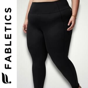 Fabletics NWT Oasis PureLuxe High-Waisted 7/8 Legging drop in Active Edit